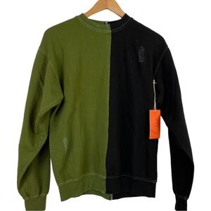 REVOLVE La Detresse Half/Half Colorblock Sweatshirt - NWT